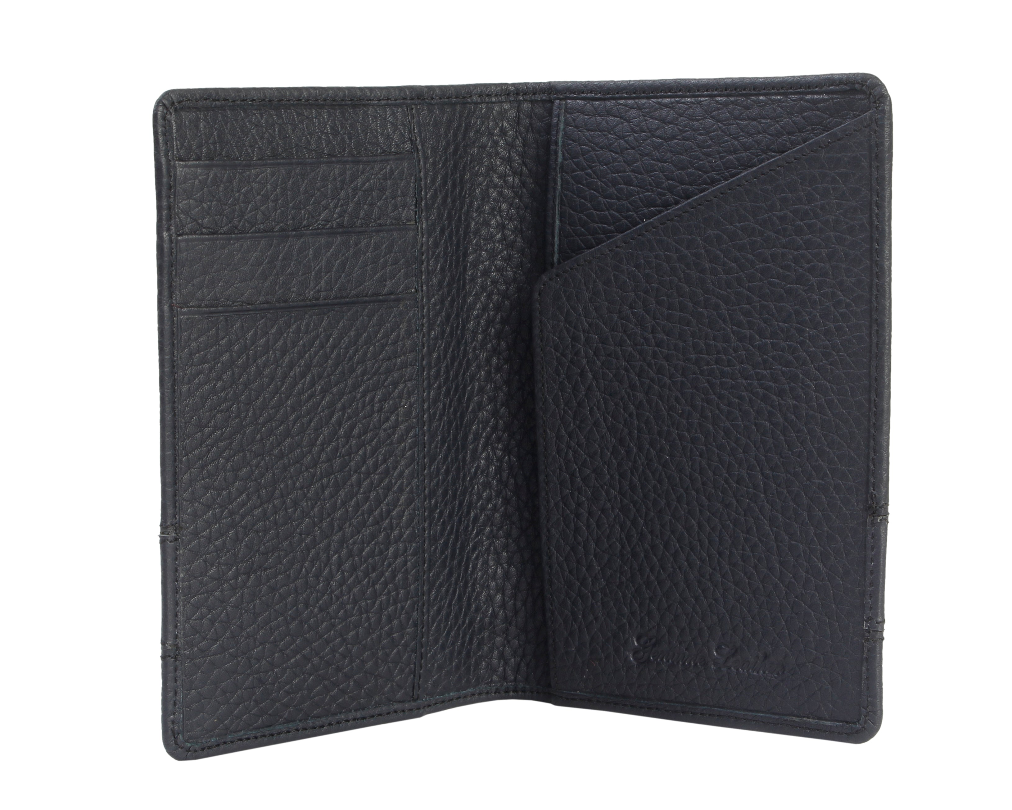 Marco Slim Leather Passport Holder - WALLETSNBAGS