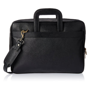 RL Leather Office Portfolio bag – Comfy slide handle - WALLETSNBAGS