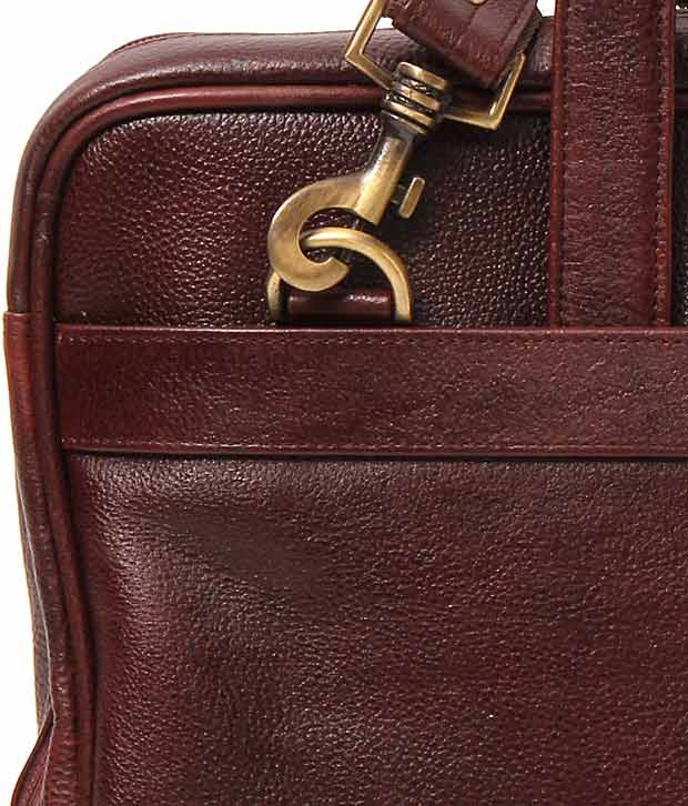 RL Leather Office Portfolio bag – Comfy slide handle - WALLETSNBAGS