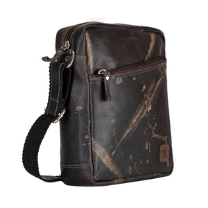 Magna Mens Cross-Body Messenger sling Bag - WALLETSNBAGS