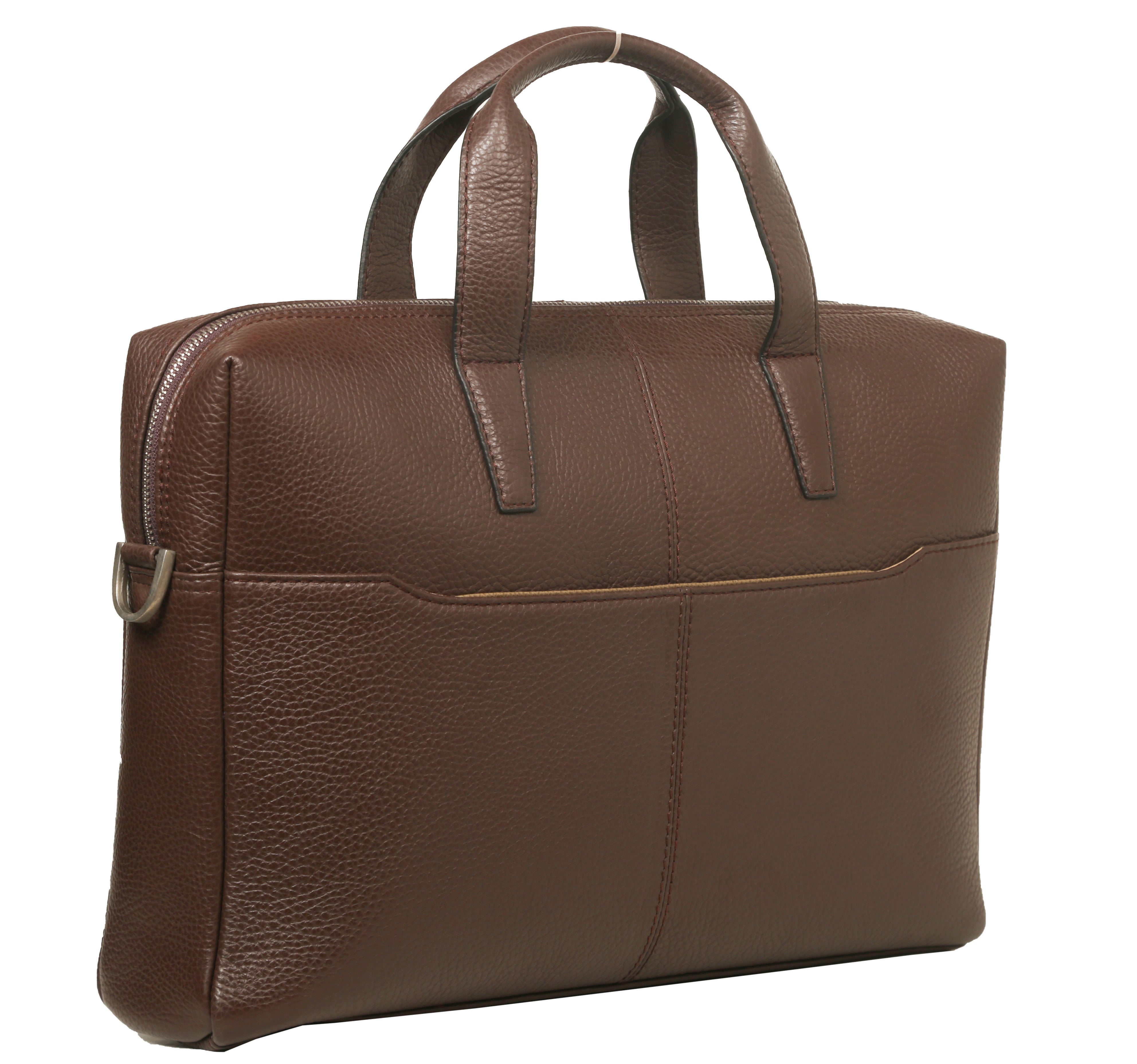 RL Floater Leather Laptop 15inch Messenger Office - [walletsnbags_name]