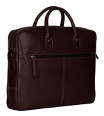 Load image into Gallery viewer, RL Oliver Mens Leather Business Briefcase Messenger - WALLETSNBAGS
