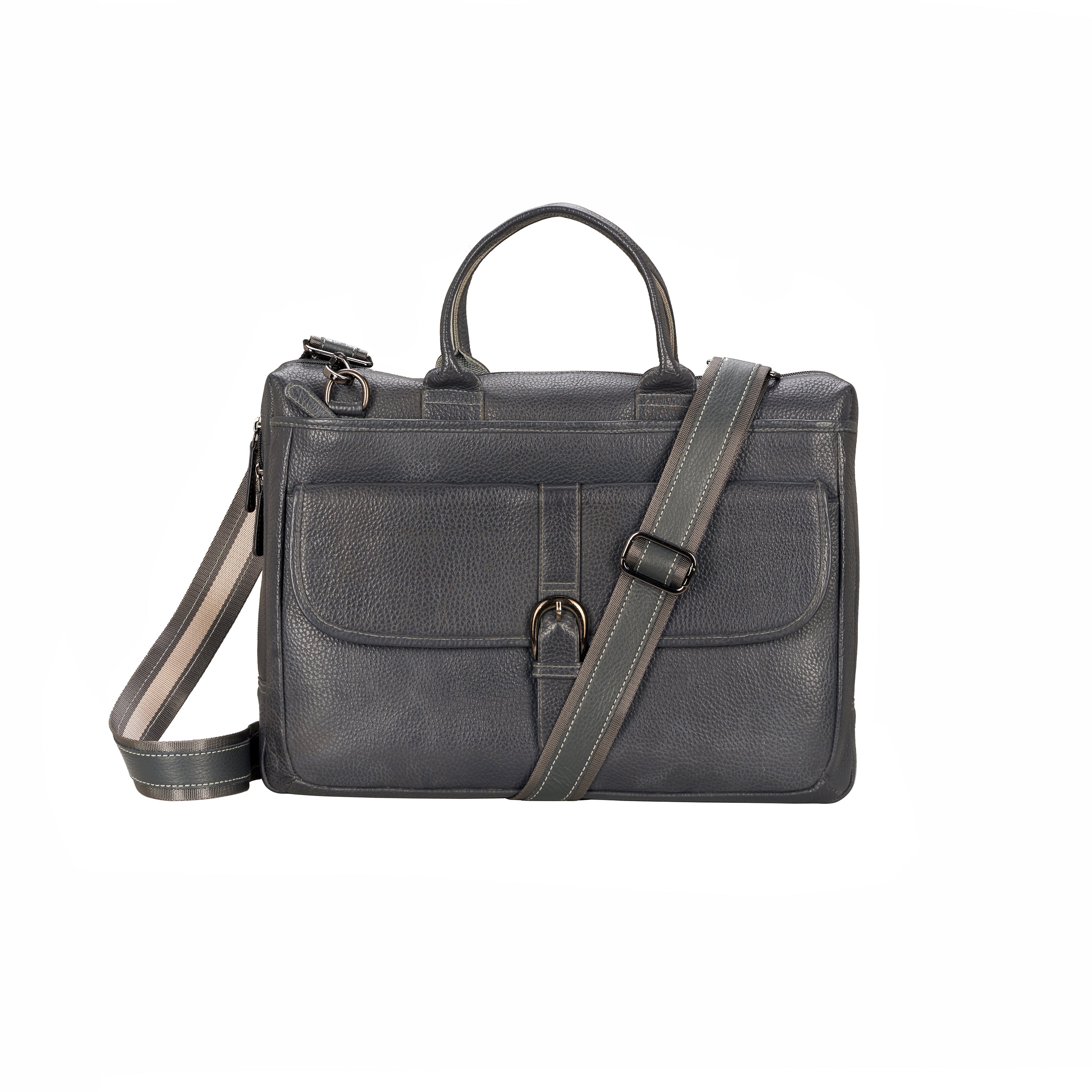 Esquire Laptop Leather Messenger Bag