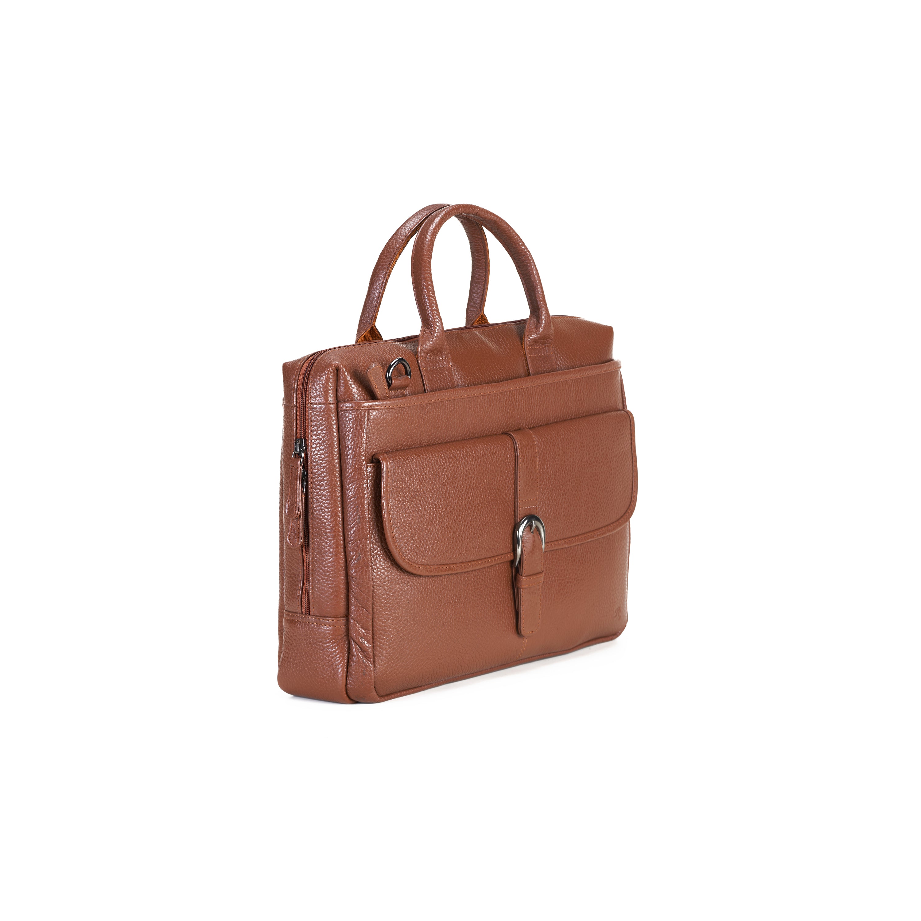 Esquire Laptop Leather Messenger Bag