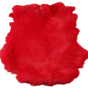 Natural Tanned Leather Fur Hide (10" by 12" Pelt with Sewing Quality Leather) - Walletsnbags