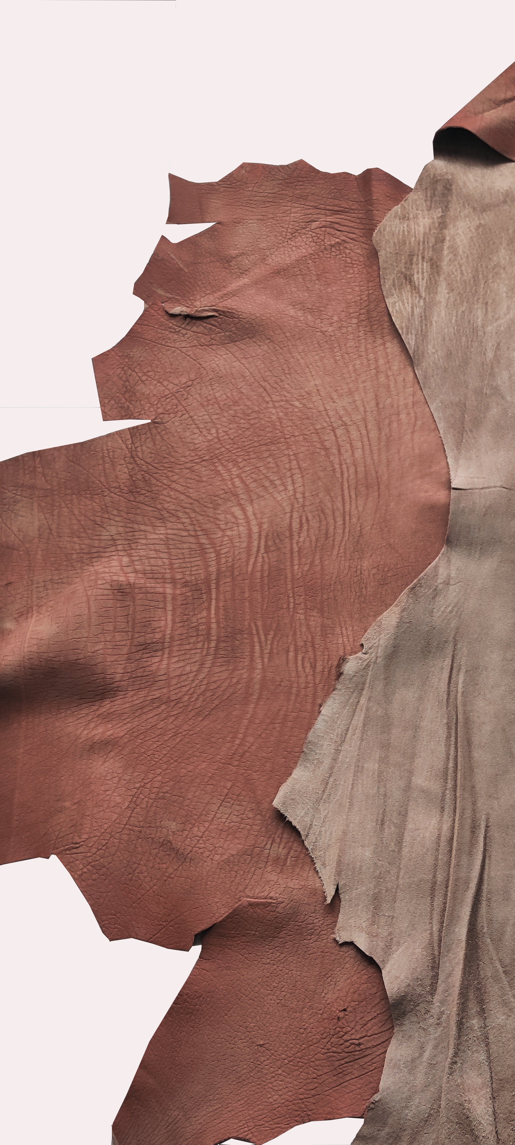 Full Skin Shaded Distressed Look Leather for Leather Crafting Accessories DIY - WALLETSNBAGS