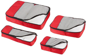 RL Packing cubes organizer for travel//wardrobe storage//cover bag//pouch small medium large set of 4 - Walletsnbags