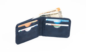 Handstitched Oilpullup DIY Wallet - WALLETSNBAGS