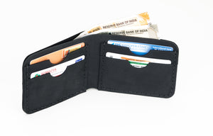 Handstitched Oilpullup DIY Wallet - WALLETSNBAGS