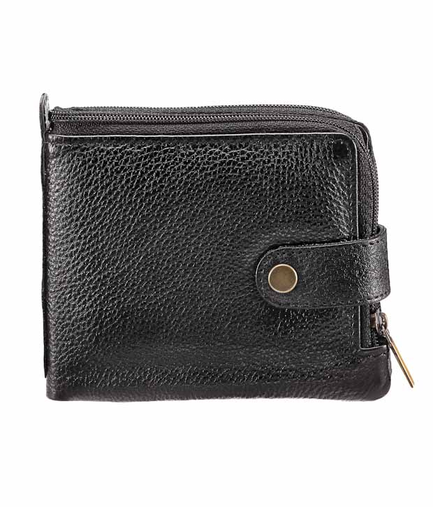 RL Zipper Card Leather Wallet - [walletsnbags_name]