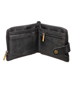 RL Zipper Card Leather Wallet - WALLETSNBAGS