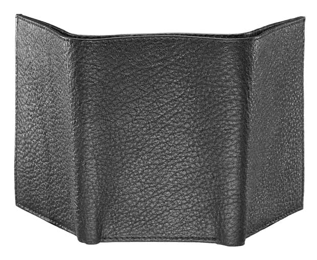 Tri Fold Mens Leather Wallet - WALLETSNBAGS