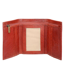 Tri Fold Mens Leather Wallet - WALLETSNBAGS