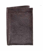 Load image into Gallery viewer, Tri Fold Mens Leather Wallet - WALLETSNBAGS
