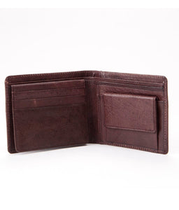 RL Neo Emboss Oil Pullup Gents Wallet - WALLETSNBAGS