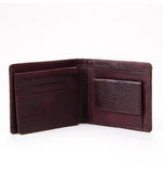 Load image into Gallery viewer, RL Neo Emboss Oil Pullup Gents Wallet - WALLETSNBAGS
