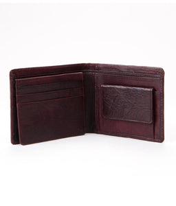 RL Neo Emboss Oil Pullup Gents Wallet - WALLETSNBAGS