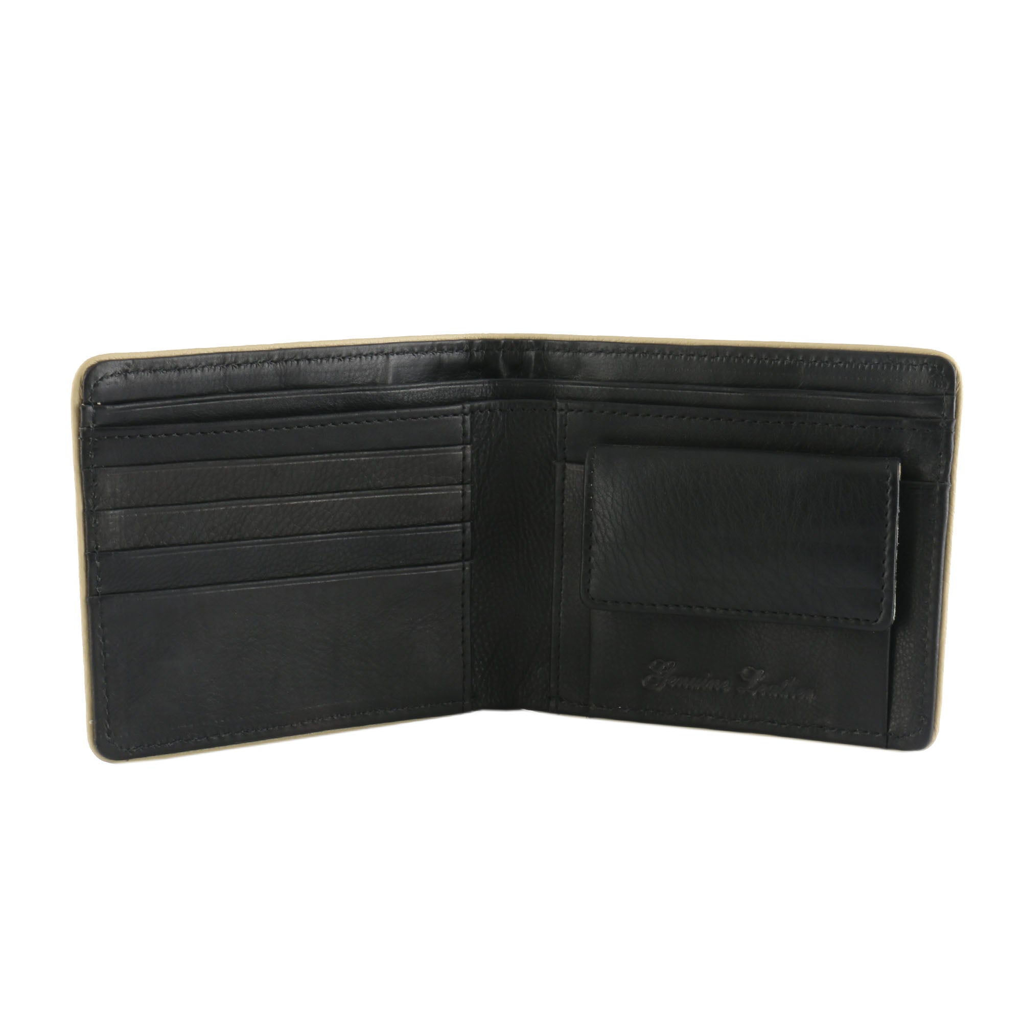 RL Elite Trim Genuine Leather Men Wallet - WALLETSNBAGS