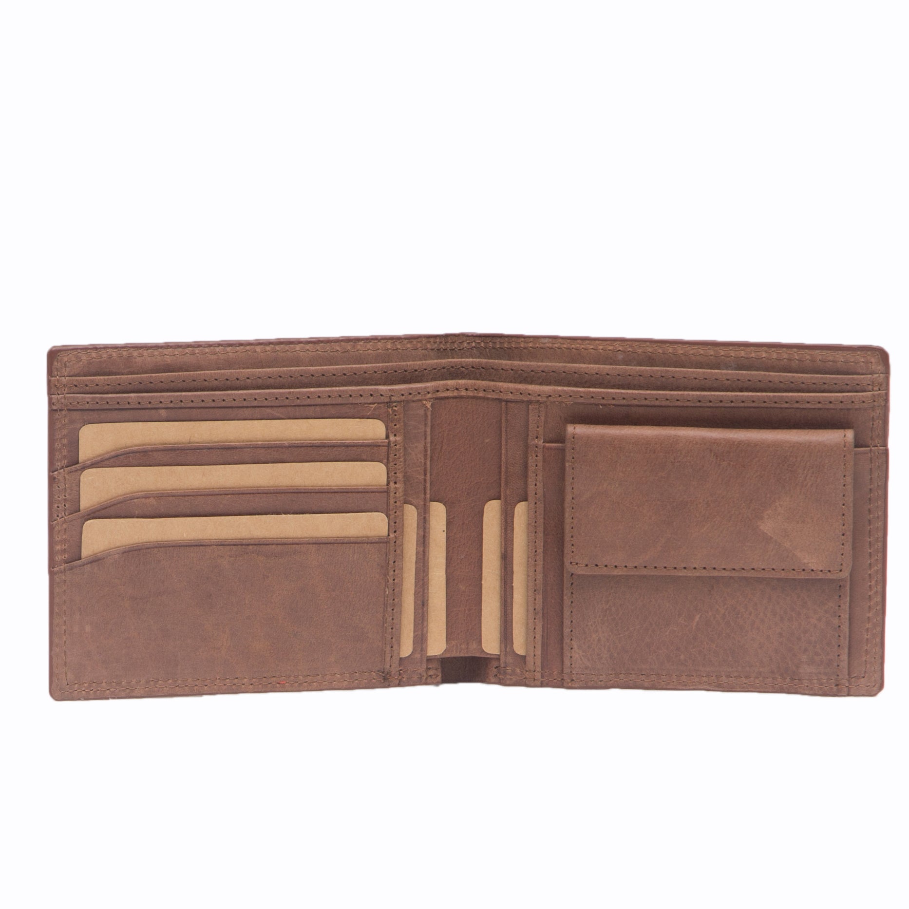 Trinity Leather Mens Wallet - WALLETSNBAGS