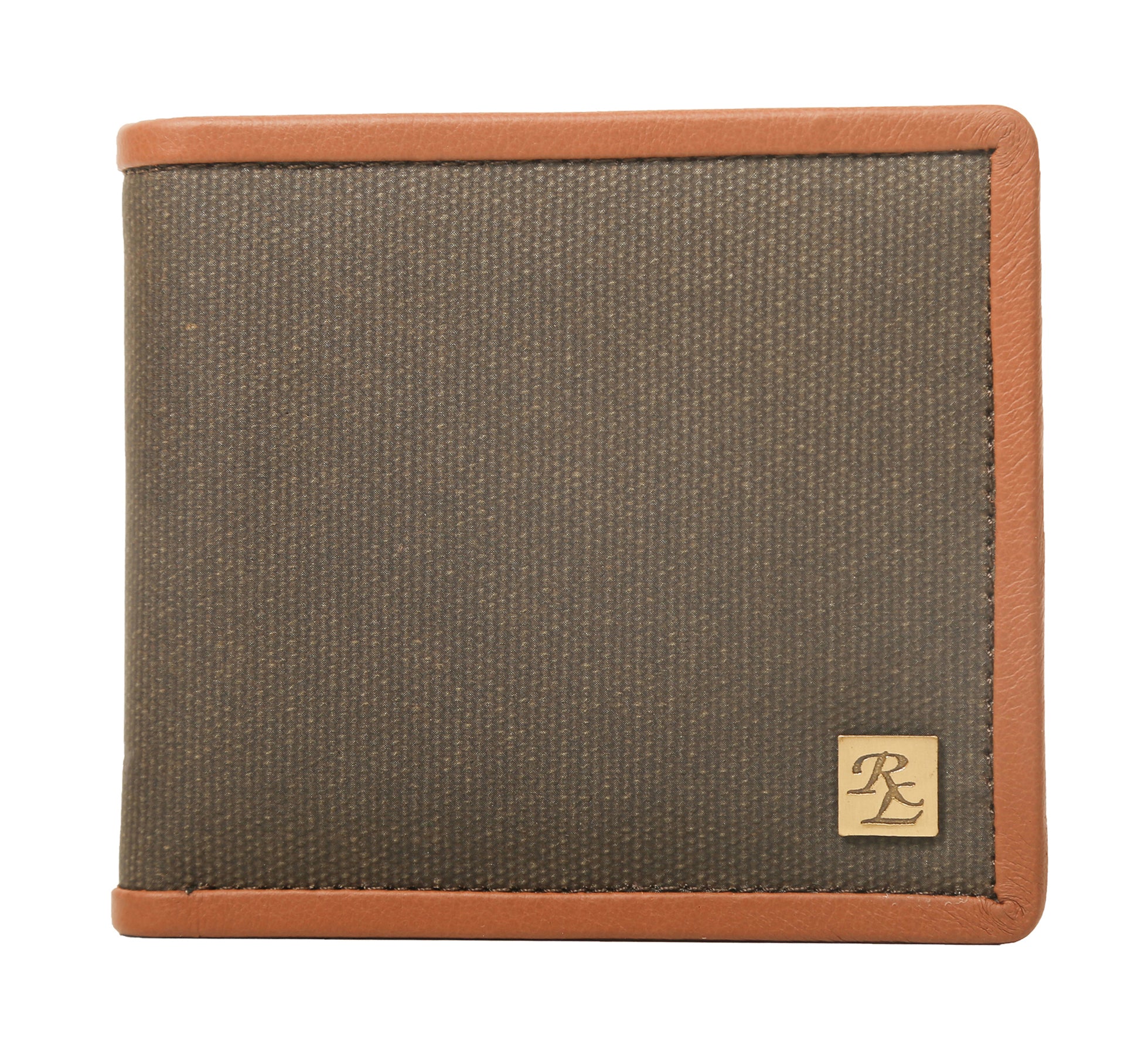 Epoch Coated Canvas Genuine Leather Mens Wallet - [walletsnbags_name]