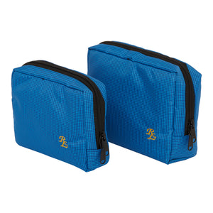 RL  Ebags Water Resistant Polyester Toiletry Travel Pouch Set Of 2 - WALLETSNBAGS