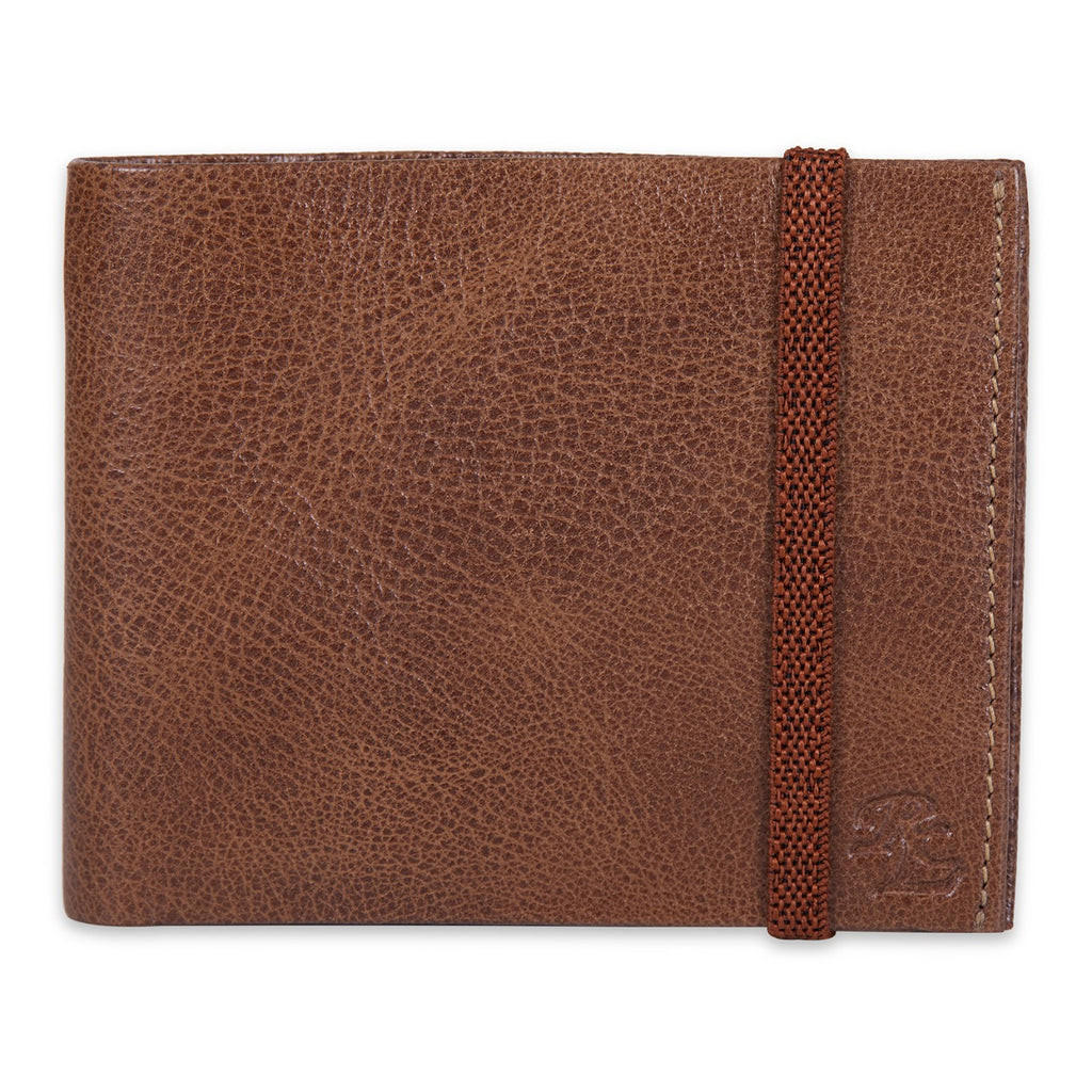 RL Iris Elastic Mens Leather Wallet - WALLETSNBAGS