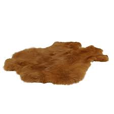 Natural Tanned Leather Fur Hide (10" by 12" Pelt with Sewing Quality Leather) - Walletsnbags